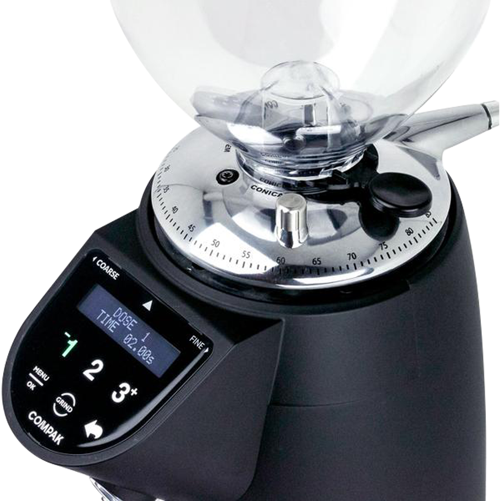 Compak E8 OD Grinder- Matte Black