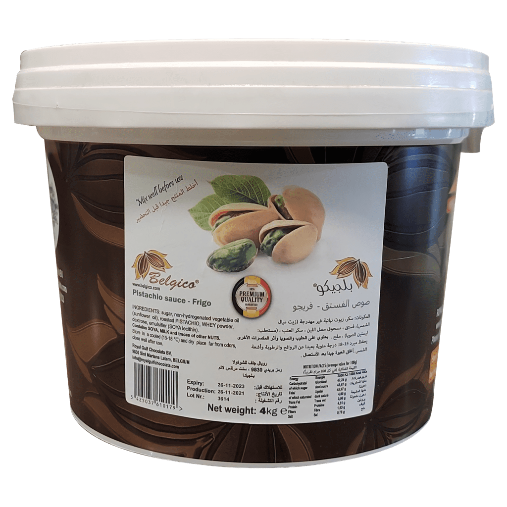 Belgico Pistachio Sauce- Frigo - 4kg