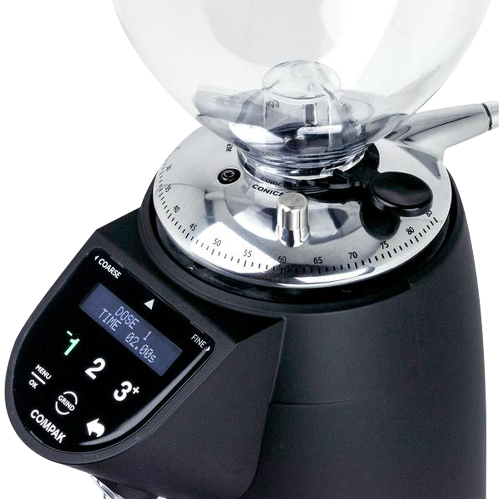 Compak E10 Conic OD Grinder- Matte Black