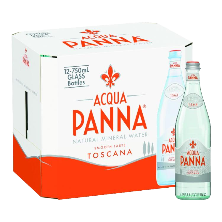 Acqua Panna Mineral Water 750ml– glass bottle 