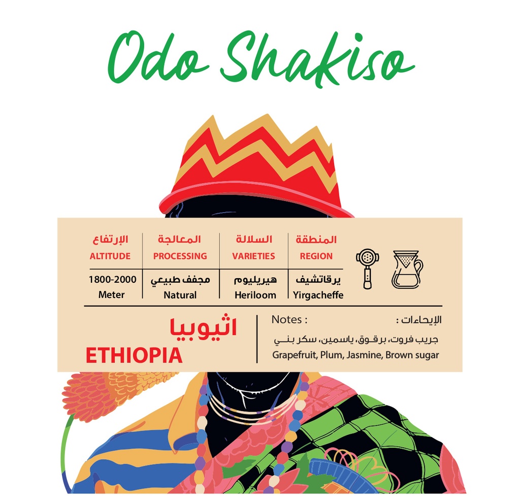 Odo Shakiso – Ethiopia Coffee – 1kg