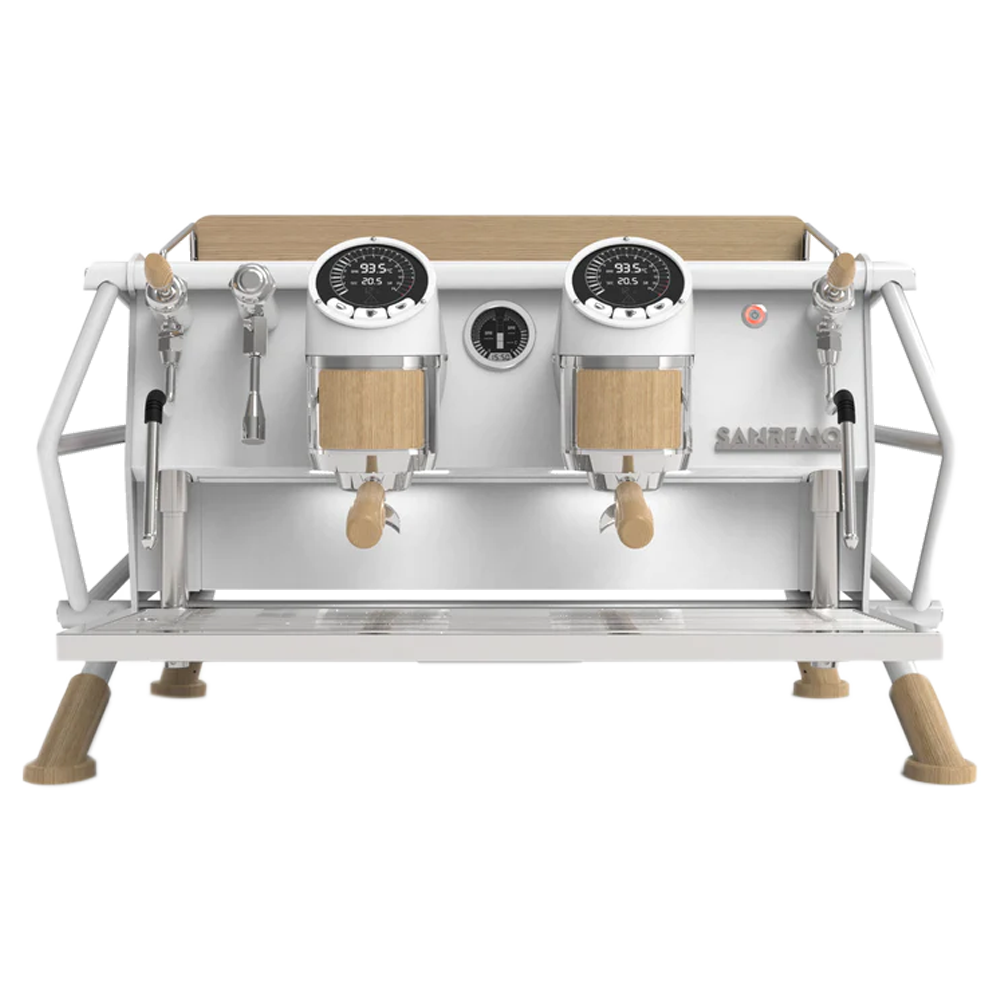 Sanremo Café Racer Customize 2 Group- White &amp; Wood Standard