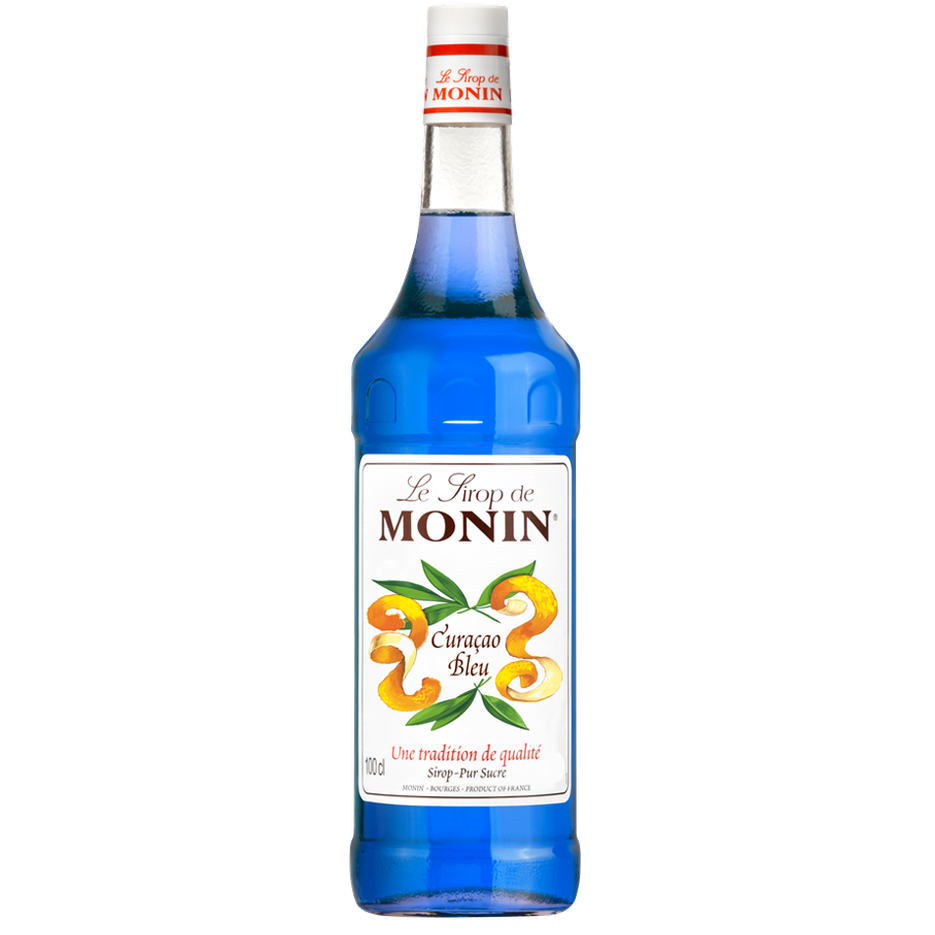 Monin Blue Lagoon Syrup - 1 ltr