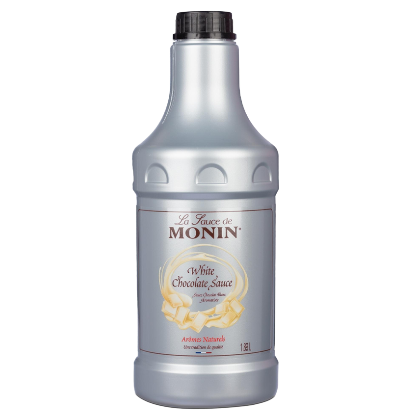 Monin White Chocolate Sauce - 1.89 ltr