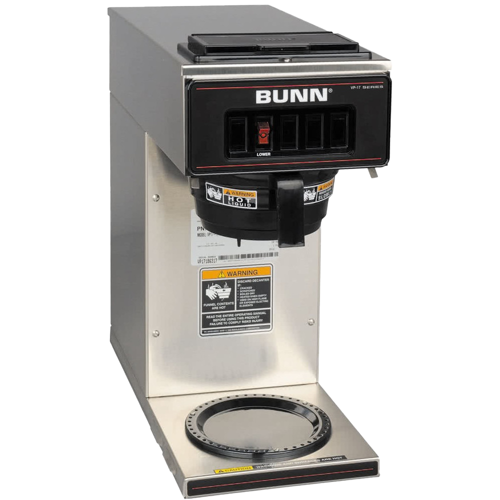 [ME-COM-01-005] Bunn VP17-1 Pourover Coffee Brewer - Steel