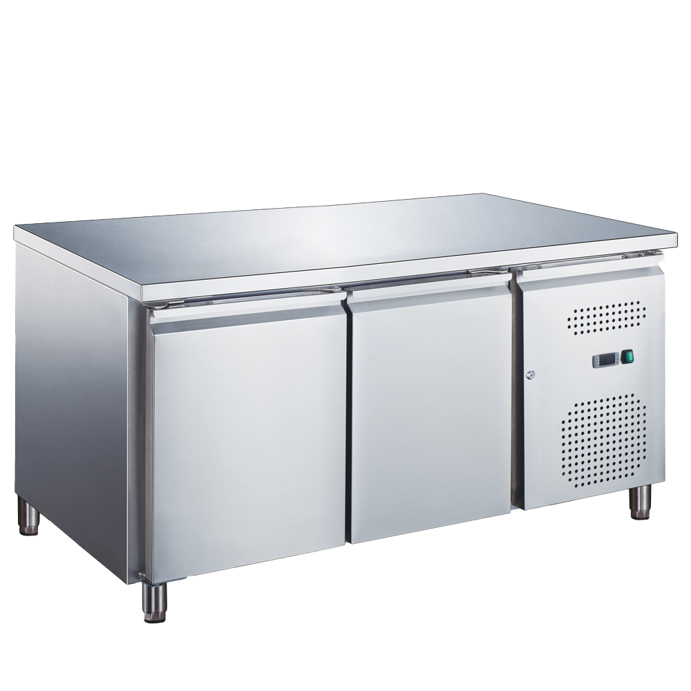 [ME-TOL-04-26] Two Door Under counter Refrigerator - GX-GN2100TN- Steel